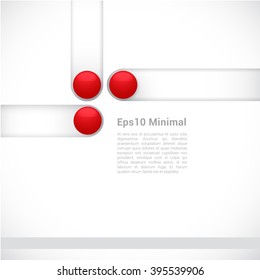 Red Color Concept Edition of a Minimal Colorful Geometric Abstract Scalable and Adjustable Eps10 Vector Background Design for Universal Use