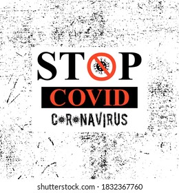 red color coronavirus stop covid19 pattern 