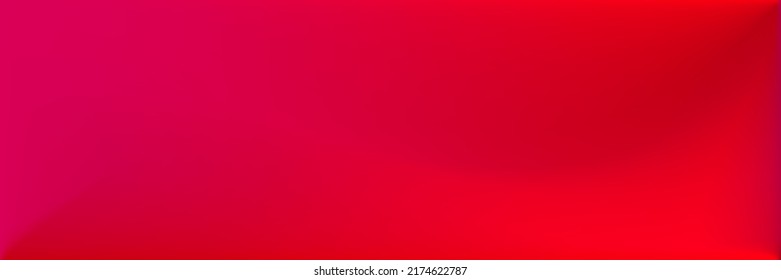 Red Color Dark Blurred Texture Illustration. Rose Vivid Bright Wavy Gradient Mesh. Blank Vibrant Neon Blurred Background. Blood Neon Modern Design Backdrop. Blood Color Wavy Gradient Mesh.