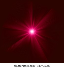 Red color design with a burst. EPS 8 vector file included