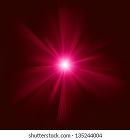 Red color design with a burst. EPS 8 vector file included