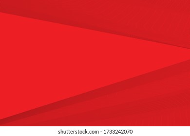 Red color empty blank vector background, header banner template,  thin wavy gray lines, technology modern futuristic concept, halftone, monochrome