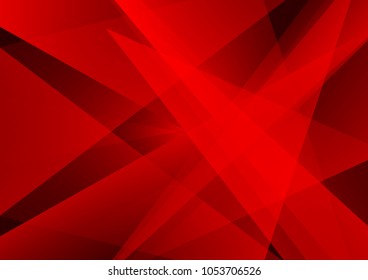 Red color geometric abstract background modern design, Vector Illustration for your business