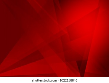 Red color geometric modern background design, Vector Illustration