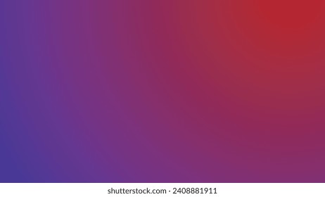 Red color gradient abstract background vector image. Red graphic wallpaper with gradient light effect
