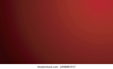 Red color gradient abstract background vector image. Red graphic wallpaper with gradient light effect