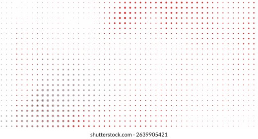 Red color halftone gradient texture Pop art template, texture illustration Monochrome retro halfton dotted pop art background	
