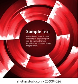 red color Light Abstract Technology background for computer graphic website internet and business. circuit. black background. text box. label. card.