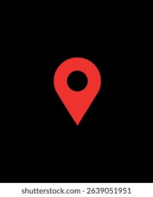 Red color location,map icon png