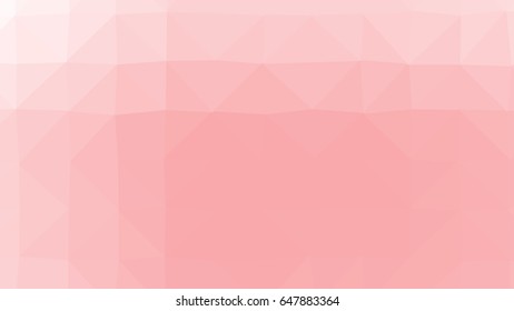 red color low poly background consist of triangle. vector illustration