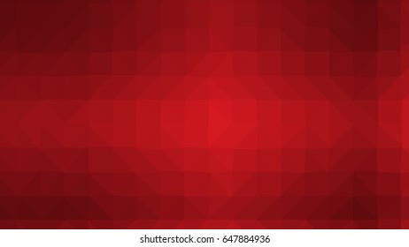red color low poly background consist of triangle. vector illustration
