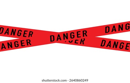 red color object danger safety warning tape security risk protection red color danger caution crime barricade stop line construction zone safety warning law area police accident red danger warning art