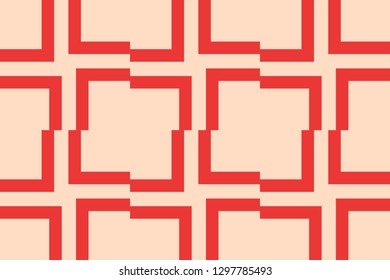 Red color. old paper background. for wallpapers, web page background, surface textures, Image for advertising booklets, banners. Vector illustration