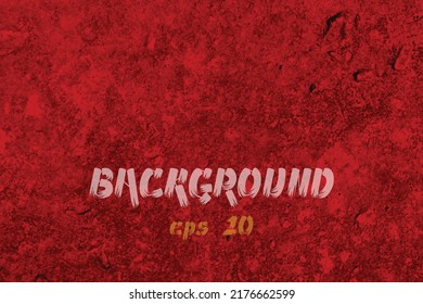 red color overlay concrete or cement wall textured background.vector illustration.eps 10.