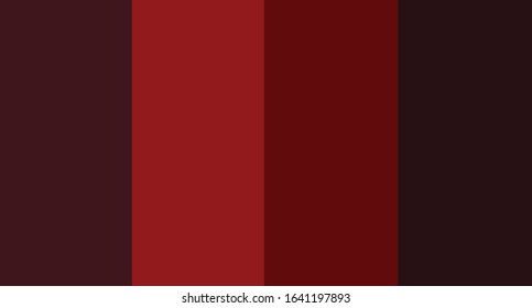 Red color palette vector illustration
