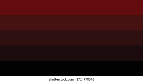 Red color palette vector illustration