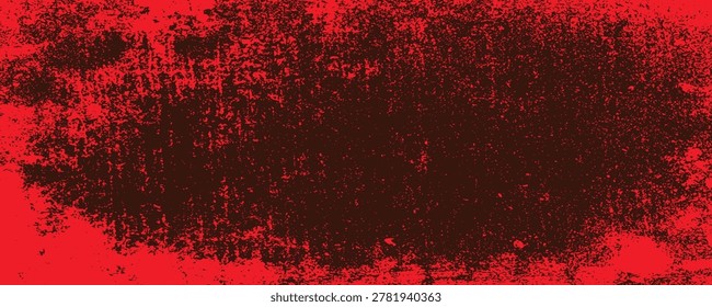 Red color pattern gradient grunge texture background. Dots pop art comics sport style vector illustration Abstract background dark red with modern corporate concept	