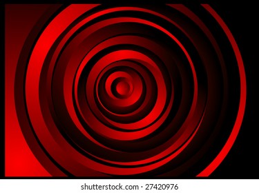 Red Color Rotation Background