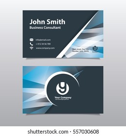 Red Color Scheme with City Background Business Card Design Template. Can be adapt to Brochure, Annual Report, Magazine,Poster, Corporate Presentation, Portfolio, Flyer, Website