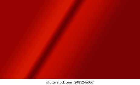 Red color smooth and shiny abstract background. Wallpaper background For Web and Mobile Applications, business infographic and social media, modern decoration, art illustration template design. 