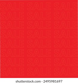 red color social media business background concepts. abstract business sale offer inspiration massage social media post banner design. EPS vector file. illustration art design.  
