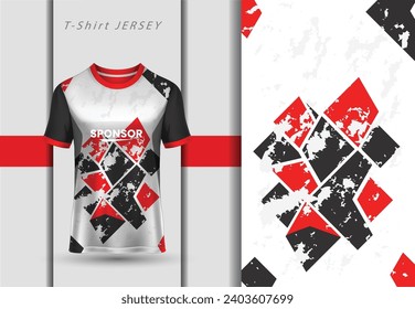 Red Color T-shirt Design for jersey extreme sport jersey team, motocross, cycling, fishing, diving, leggings, football, gaming
