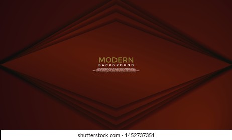 red color vector abstract background overlap layer.