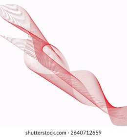 Red color vector art for background design 