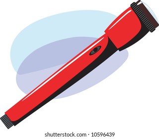  red colored torch	
