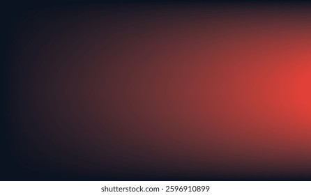 Red Colorful Gradient Background with Noise Texture Effects . Red and black Color gradient grainy Abstract wallpaper.

