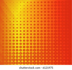 Red colorful retro vector background
