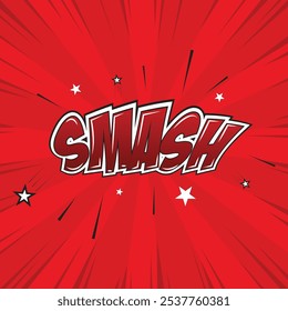 RED COMIC BACKGROUND VECTOR ILLUSTRATION 