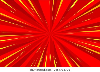 RED COMIC ZOOM BACKGROUND VECTOR FREE
