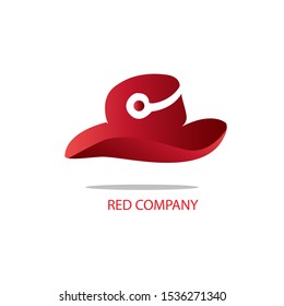 red company logotype vector eps10