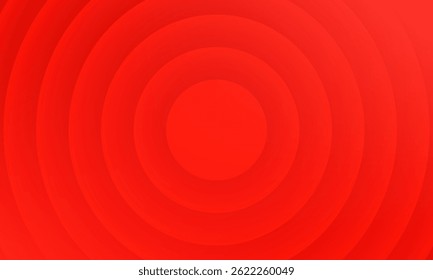red concentric circle pattern minimalist abstract background