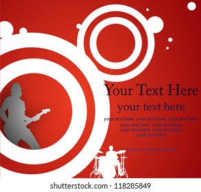 Red Concert Flyer