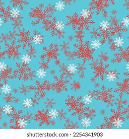 Red Confetti Dot. Seamless Graphic Christmas. Small Abstract Dot. Falling Baby Summer. Retro Polka Background. Abstract Night Concept. White Modern Paint Snow. Blue Vector Dot. Random Snow Color.