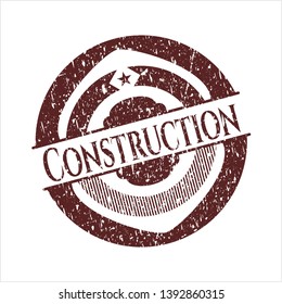 Red Construction distress rubber texture