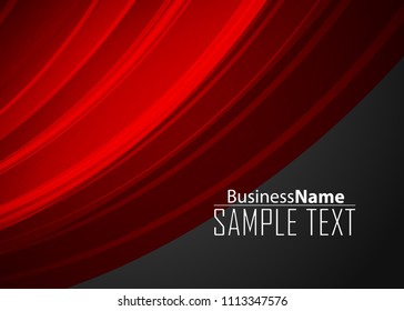 Red contrast abstract technology background. Red corporate design. Abstract tech corporate red design flyer background. Black geometric illustration for flyer, brochures, web graphic design background