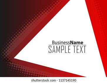 Red contrast abstract technology background. Red corporate design. Abstract tech corporate red design flyer background. Black geometric illustration for flyer, brochures, web graphic design background