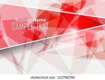 Red contrast abstract technology background. Red corporate design. Abstract tech corporate red design flyer background. Black geometric illustration for flyer, brochures, web graphic design background