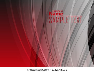 Red contrast abstract technology background. Red corporate design. Abstract tech corporate red design flyer background. Black geometric illustration for flyer, brochures, web graphic design background