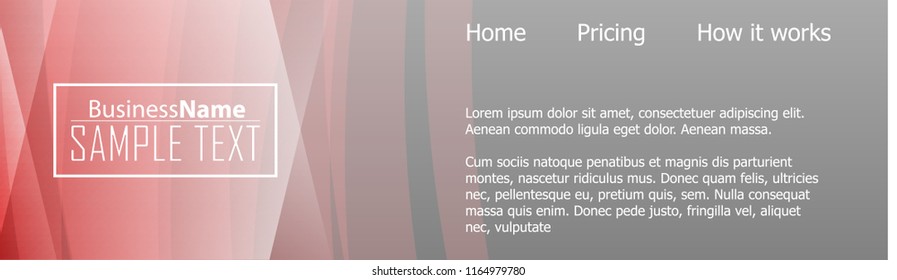 Red contrast abstract technology background. Red corporate design. Abstract tech corporate red design flyer background. Black geometric illustration for flyer, brochures, web graphic design background