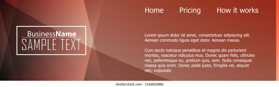 Red contrast abstract technology background. Red corporate design. Abstract tech corporate red design flyer background. Black geometric illustration for flyer, brochures, web graphic design background