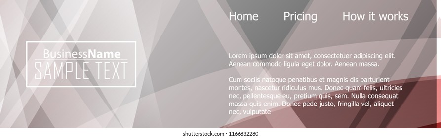 Red contrast abstract technology background. Red corporate design. Abstract tech corporate red design flyer background. Black geometric illustration for flyer, brochures, web graphic design background