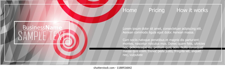 Red contrast abstract technology background. Red corporate design. Abstract tech corporate red design flyer background. Black geometric illustration for flyer, brochures, web graphic design background