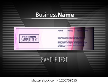 Red contrast abstract technology background. Red corporate design. Abstract tech corporate red design flyer background. Black geometric illustration for flyer, brochures, web graphic design background
