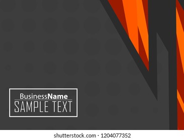 Red contrast abstract technology background. Red corporate design. Abstract tech corporate red design flyer background. Black geometric illustration for flyer, brochures, web graphic design background