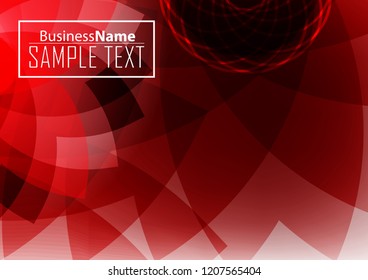 Red contrast abstract technology background. Red corporate design. Abstract tech corporate red design flyer background. Black geometric illustration for flyer, brochures, web graphic design background