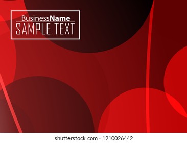 Red contrast abstract technology background. Red corporate design. Abstract tech corporate red design flyer background. Black geometric illustration for flyer, brochures, web graphic design background